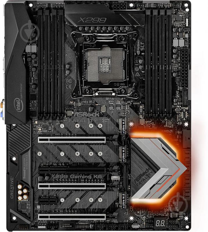 Материнская плата ASRock X299_GAMING_K6 (Socket 2066, Intel X299, ATX) - фото 2