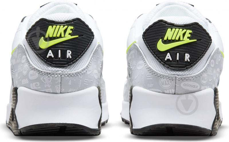 Кросівки чоловічі зимові Nike AIR MAX 90 DB0625-100 р.43 біло-сірі - фото 5