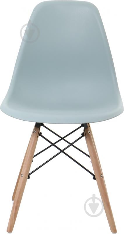 Стул обеденный Style 530x465x830 мм Gray-Green бук - фото 2