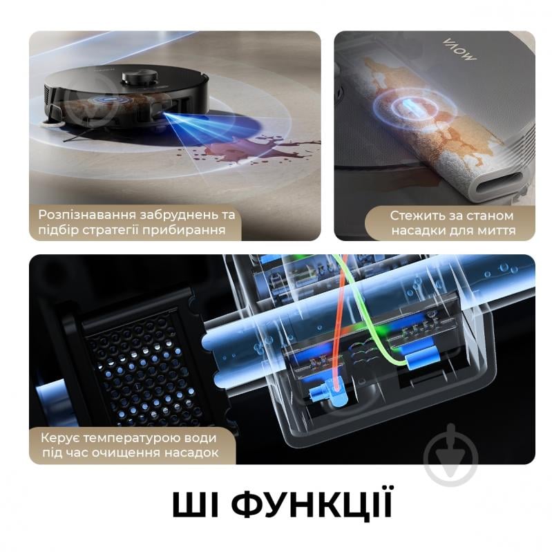 Робот-пылесос MOVA Z50 Ultra RLZ92CE black - фото 13