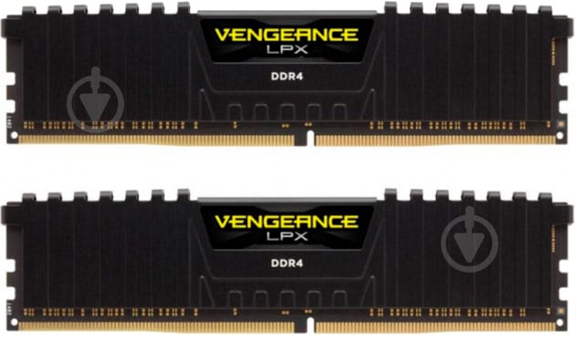 Оперативная память Corsair DDR4 SDRAM 16 GB (2x8GB) 4000 MHz (CMK16GX4M2K4000C19) Vengeance LPX - фото 1