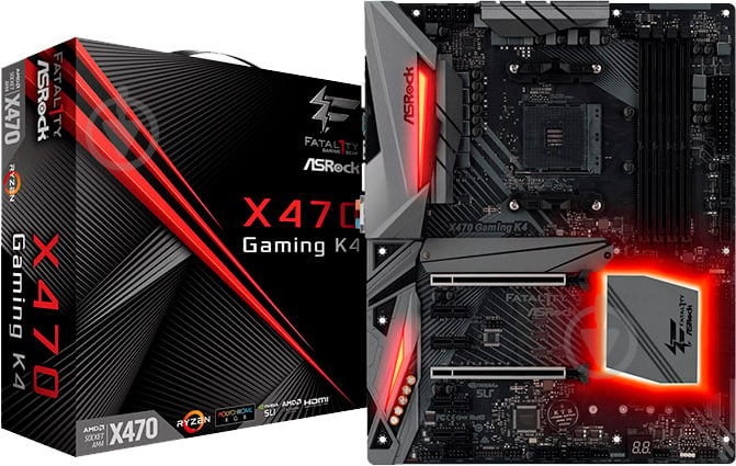 Материнська плата ASRock X470_GAMING_K4 (Socket AM4, AMD X470, ATX) - фото 4