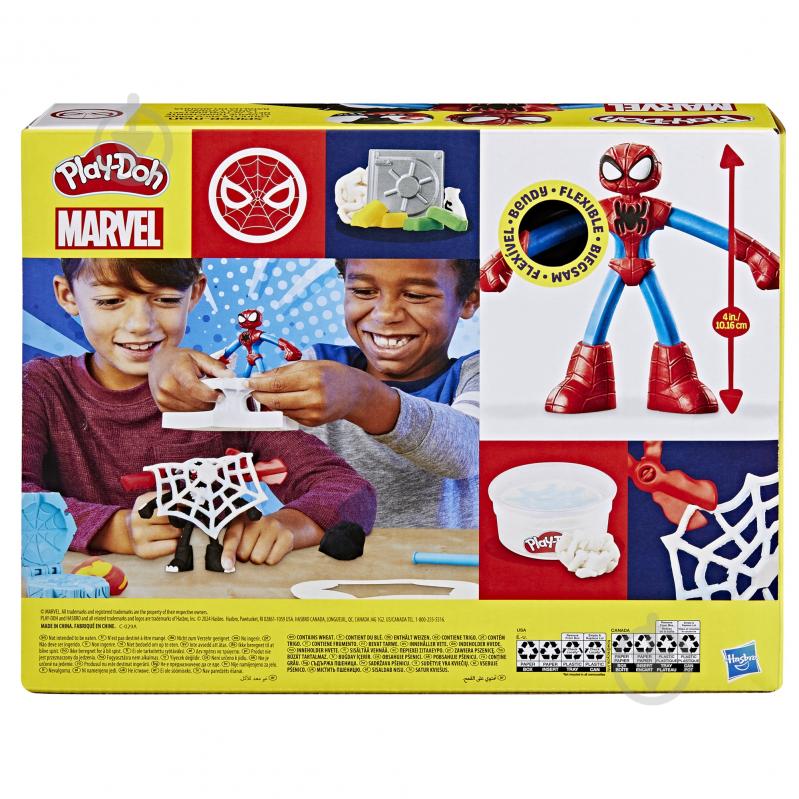 Набір для творчості Play-Doh з масою для ліплення Людина-павук F9827 - фото 18