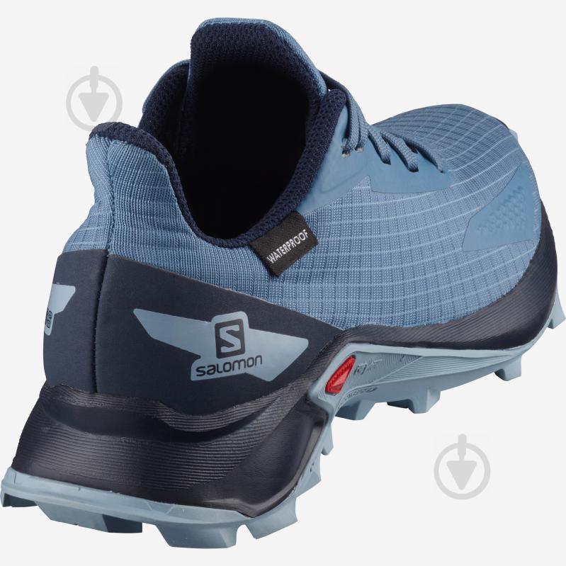 Кроссовки женские демисезонные Salomon ALPHACROSS BLAST CSWP L41122900 р.36 голубые - фото 3