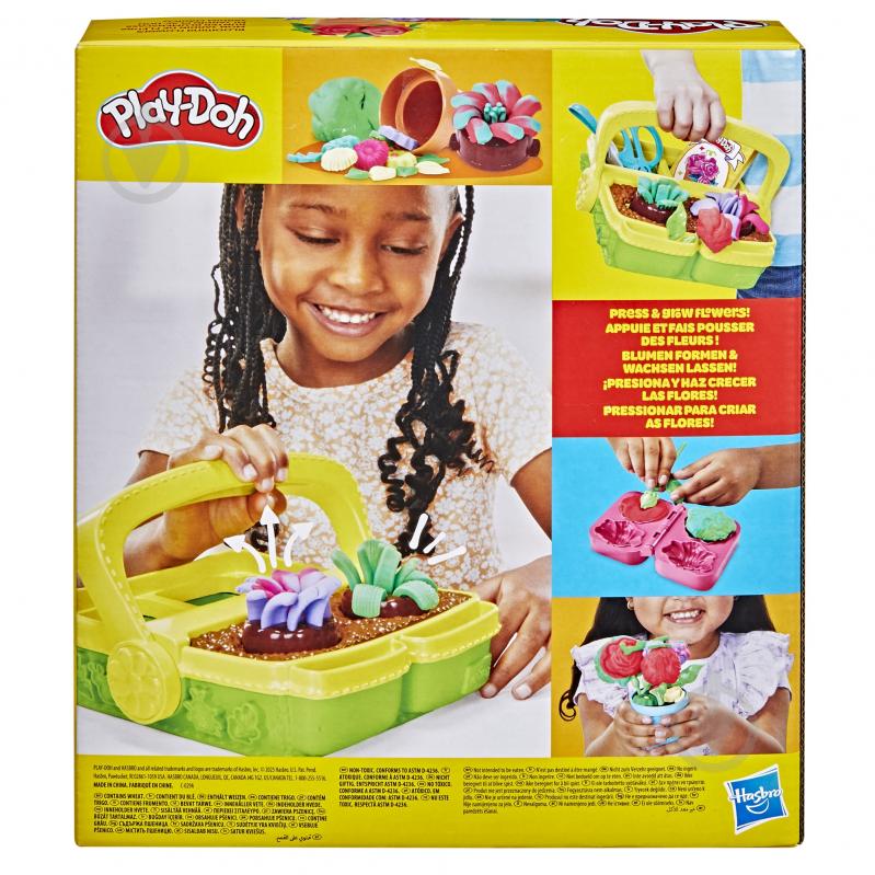 Набір для творчості Play-Doh з масою для ліплення Цвітучі Квіти G0492 - фото 8