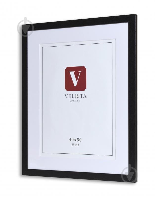 Фоторамка с паспарту Velista 24W-86888-8v 40х50/30х40 см черный - фото 2