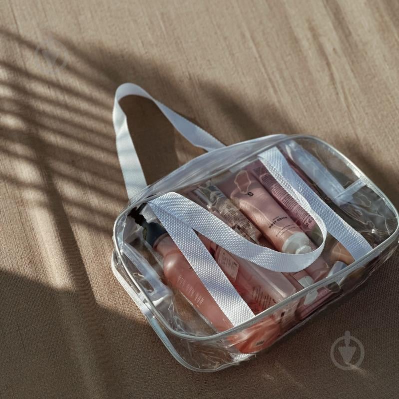 Косметичка Organize Washbag прозора р.М - фото 4