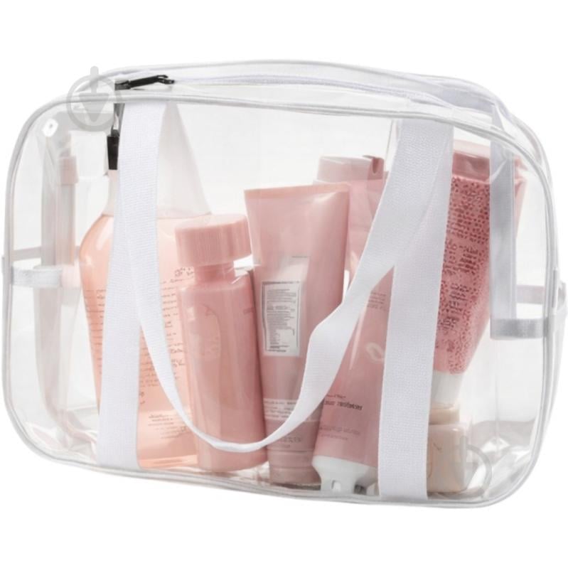 Косметичка Organize Washbag прозора р.М - фото 1