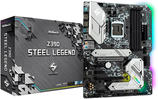 Материнская плата ASRock Z390_STEEL_LEGEND (Socket 1151, Intel Z390, ATX) - фото 5