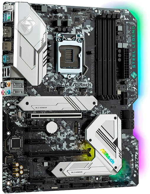 Материнская плата ASRock Z390_STEEL_LEGEND (Socket 1151, Intel Z390, ATX) - фото 2