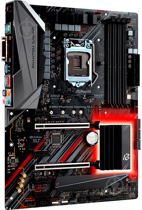 Материнська плата ASRock Z390_PHANTOM_GAMING_SLI (Socket 1151, Intel Z390, ATX) - фото 2