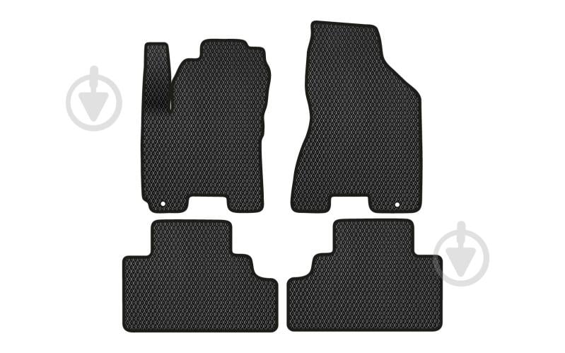 Килимки автомобільні EVAtech Kia Sportage 2004-2010 (KI23454PVC4KH2RBB) модельні - фото 1