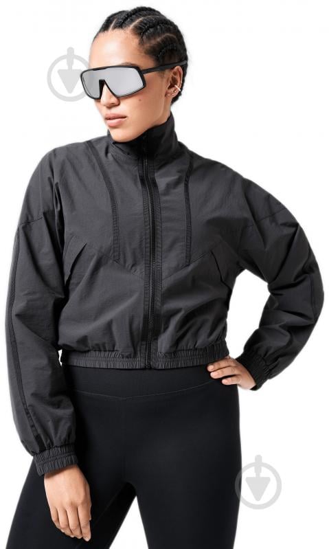 Вітрівка жіноча Casall TRACK JACKET ALMOST BLACK 22280-388 р.M чорний - фото 1