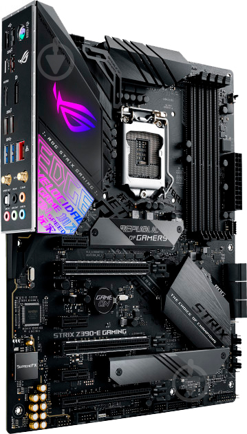 Материнская плата Asus ROG STRIX Z390-E GAMING (Socket 1151, Intel Z390, ATX) - фото 2