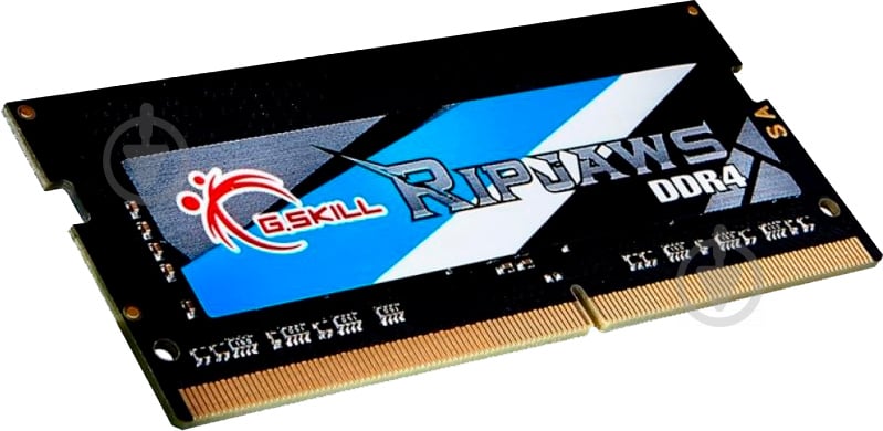 Оперативна пам'ять G.Skill SODIMM DDR4 4 GB (1x4GB) 2400 MHz (F4-2400C16S-4GRS) Ripjaws - фото 3