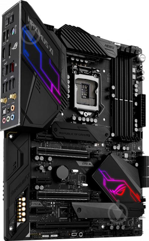 Материнская плата Asus MAXIMUS_XI_HERO_WI-FI (Socket 1151, Intel Z390, ATX) - фото 1