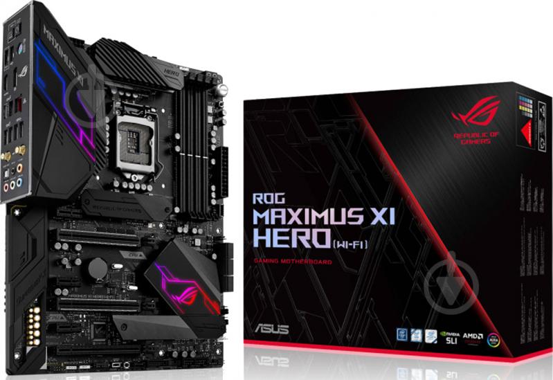 Материнская плата Asus MAXIMUS_XI_HERO_WI-FI (Socket 1151, Intel Z390, ATX) - фото 7