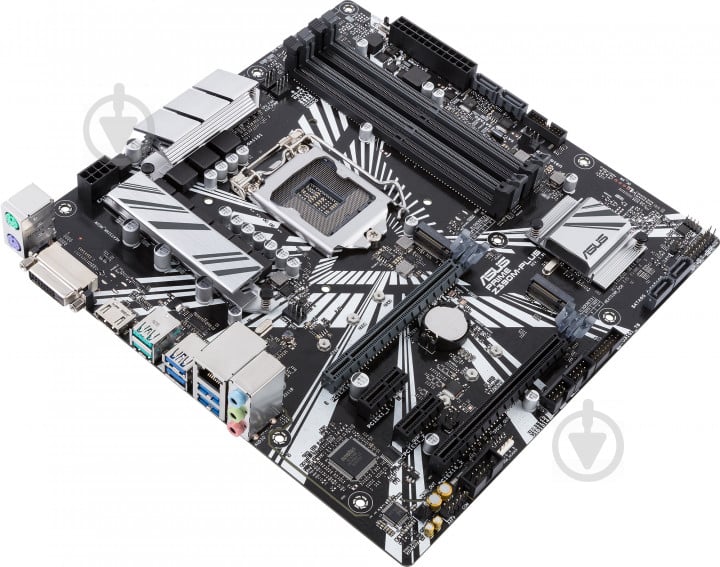 Материнська плата Asus PRIME Z390M-PLUS (Socket 1151, Intel Z390, mirco ATX) - фото 5