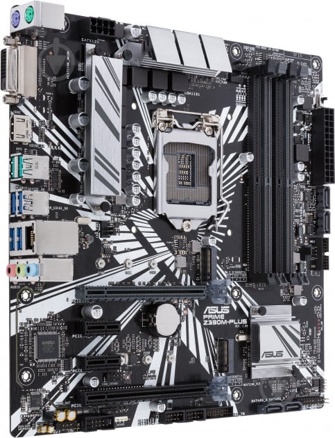 Материнська плата Asus PRIME Z390M-PLUS (Socket 1151, Intel Z390, mirco ATX) - фото 4