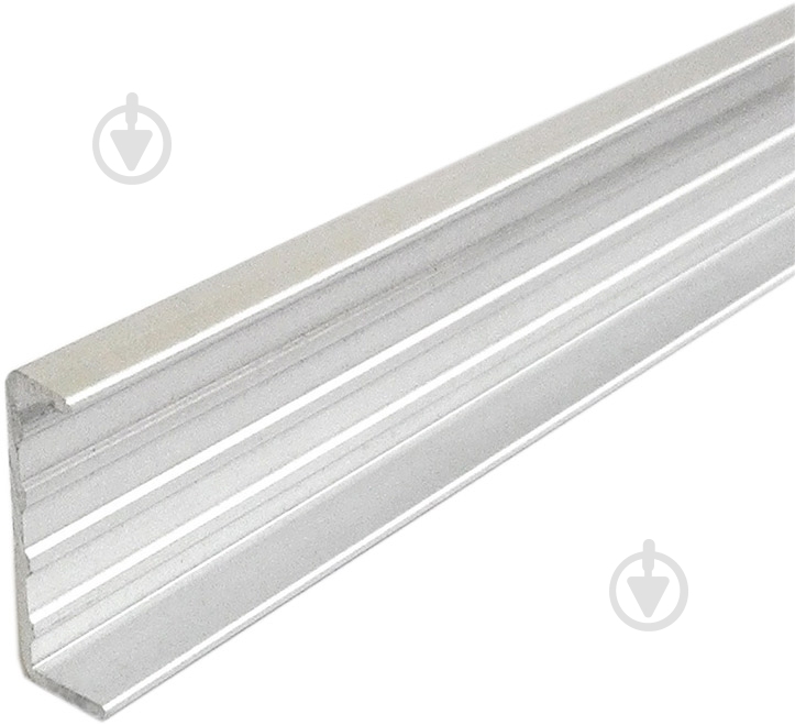 Профиль алюминиевый С-образный 212 мм анодированое серебро - фото 1 Профиль алюминиевый С-образный 212 мм анодированое серебро - фото 1