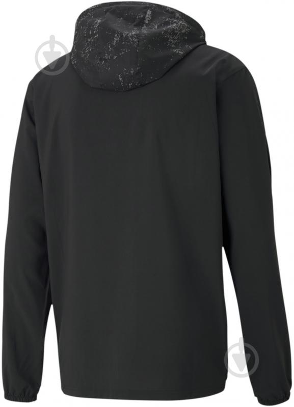 Вітрівка чоловіча літня Puma Run Graphic Hooded Jacket 52020501 р.XL чорна - фото 3 Вітрівка чоловіча літня Puma Run Graphic Hooded Jacket 52020501 р.XL чорна - фото 3