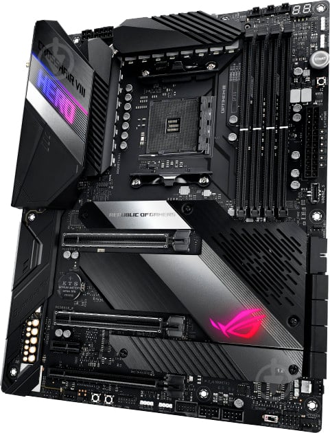 Материнская плата Asus ROG CROSSHAIR VIII HERO (Socket AM4, AMD X570, ATX) - фото 4