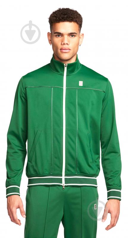 Джемпер Nike M NKCT HERITAGE SUIT JKT DC0620-341 р.S зеленый - фото 1