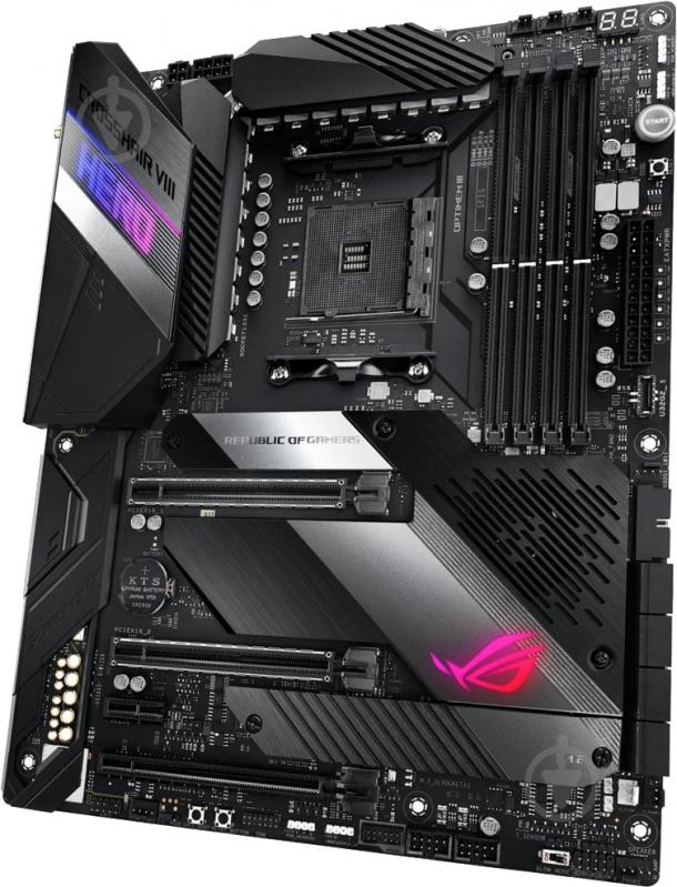 Материнская плата Asus CROSSHAIR_VIII_HERO_WIFI (Socket AM4, AMD X570, ATX) - фото 2