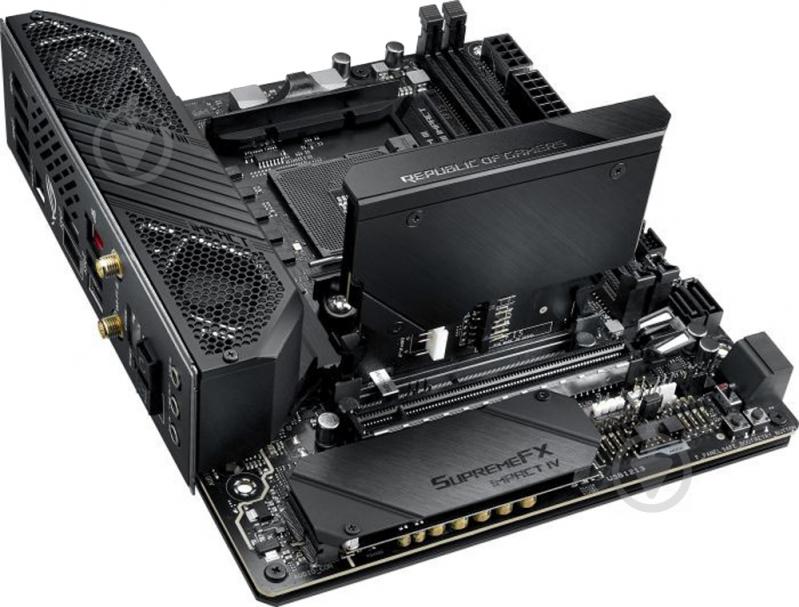 Материнская плата Asus CROSSHAIR_VIII_IMPACT (Socket AM4, AMD X570, mini DTX) - фото 1