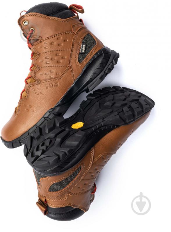 Черевики тактичні 5.11 Tactical "XPRT 3.0 Waterproof 6 Boot" р.42 12373-533 Cognac - фото 5