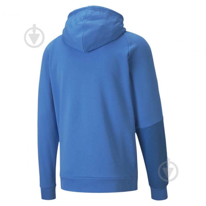 Джемпер Puma Train Graphic Knit Hoodie 51942703 р. 2XL голубой - фото 3 Джемпер Puma Train Graphic Knit Hoodie 51942703 р. 2XL голубой - фото 3