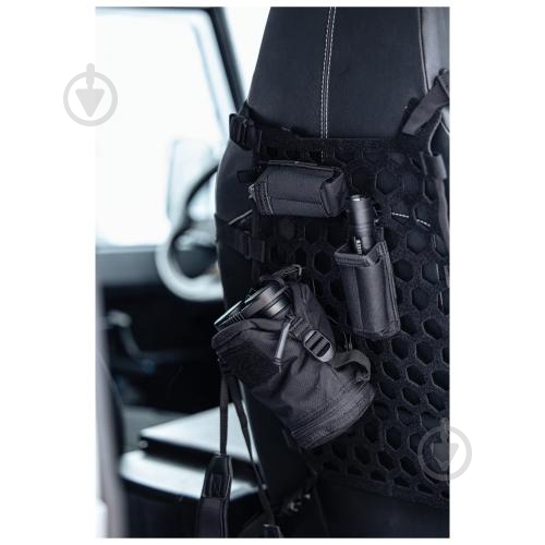 Комплект 5.11 Tactical Модульная платформа Molle для спинки автокресла "Vehicle Ready Hexgrid® Seat" черно-серый - фото 17