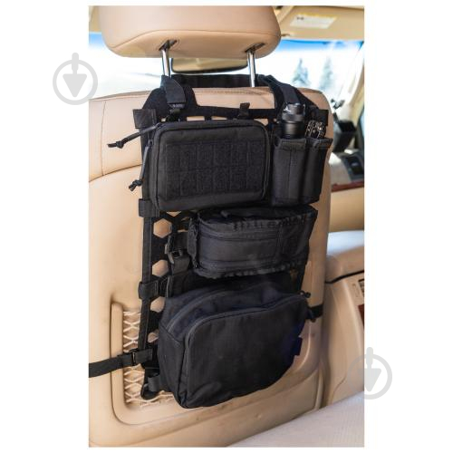 Комплект 5.11 Tactical Модульна платформа Molle для спинки автокрісла "Vehicle Ready Hexgrid® Seat" чорно-сірий - фото 18