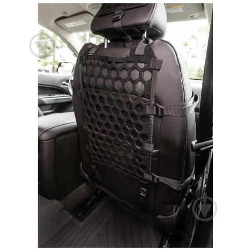 Комплект 5.11 Tactical Модульна платформа Molle для спинки автокрісла "Vehicle Ready Hexgrid® Seat" чорно-сірий - фото 8