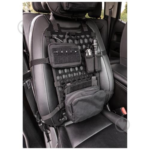 Комплект 5.11 Tactical Модульна платформа Molle для спинки автокрісла "Vehicle Ready Hexgrid® Seat" чорно-сірий - фото 11