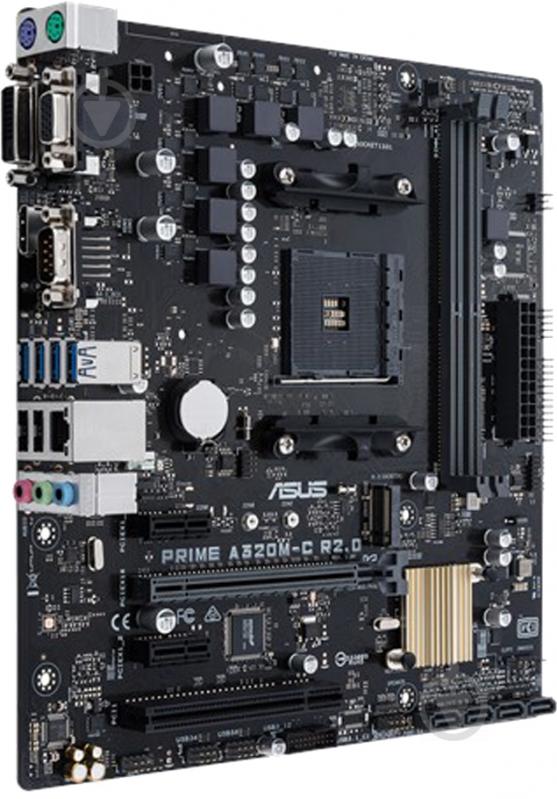 Материнська плата Asus PRIME_A320M-R-SI (Socket AM4, AMD A320, mirco ATX) - фото 2