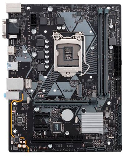 Материнская плата Asus PRIME B360M-D (Socket 1151, Intel B360, mirco ATX) - фото 2