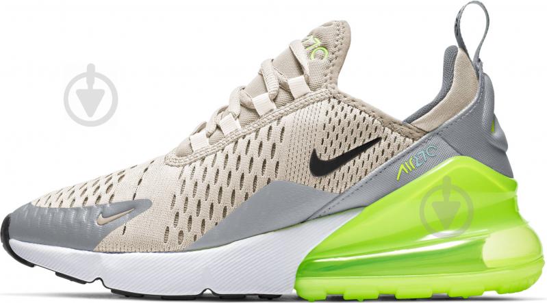 Nike air max 270 green hot sale and grey