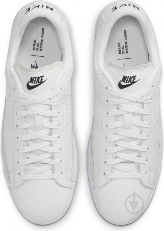 Кросівки чоловічі Nike BLAZER LOW X DA2045-100 р.44 білі - фото 8