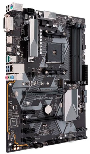 Материнская плата Asus PRIME B450-PLUS (Socket AM4, AMD B450, ATX) - фото 2