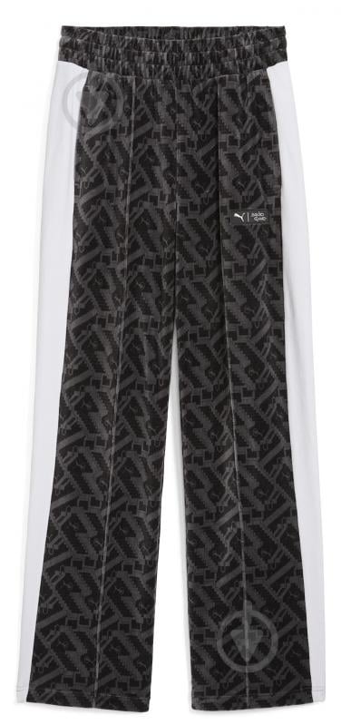 Брюки Puma PUMA X SQUID GAME T7 ICONIC STRAIGHT TRACK PANTS W 62743301 р. L черный - фото 1