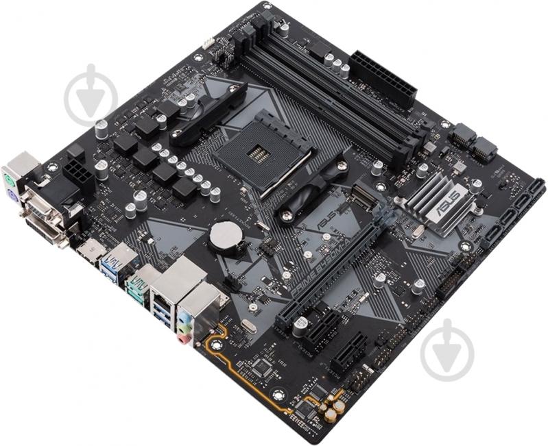 Материнская плата Asus PRIME_B450M-A (Socket AM4, AMD B450, mirco ATX) - фото 3