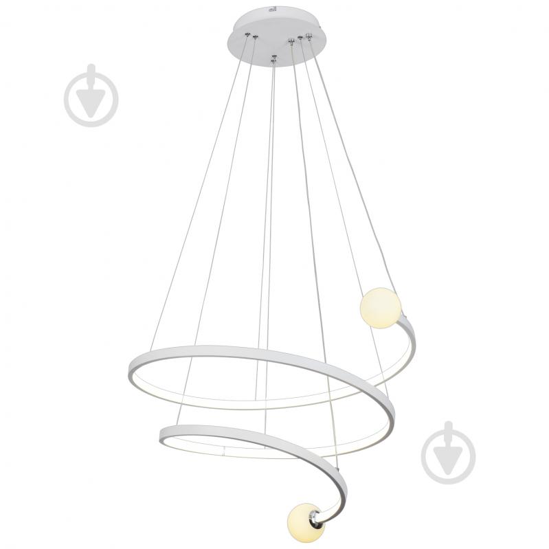 Люстра подвесная Victoria Lighting 76 Вт серебряный Plaza/SP1 white - фото 1