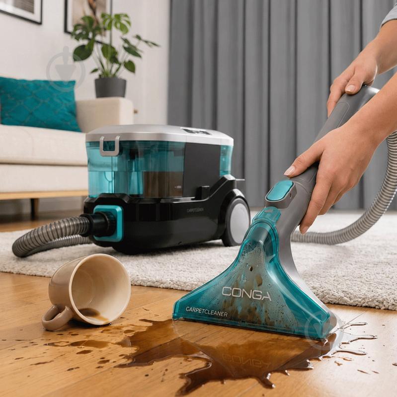 Пылесос моющий CECOTEC Conga CarpetClean 10000 EasyHome black - фото 7