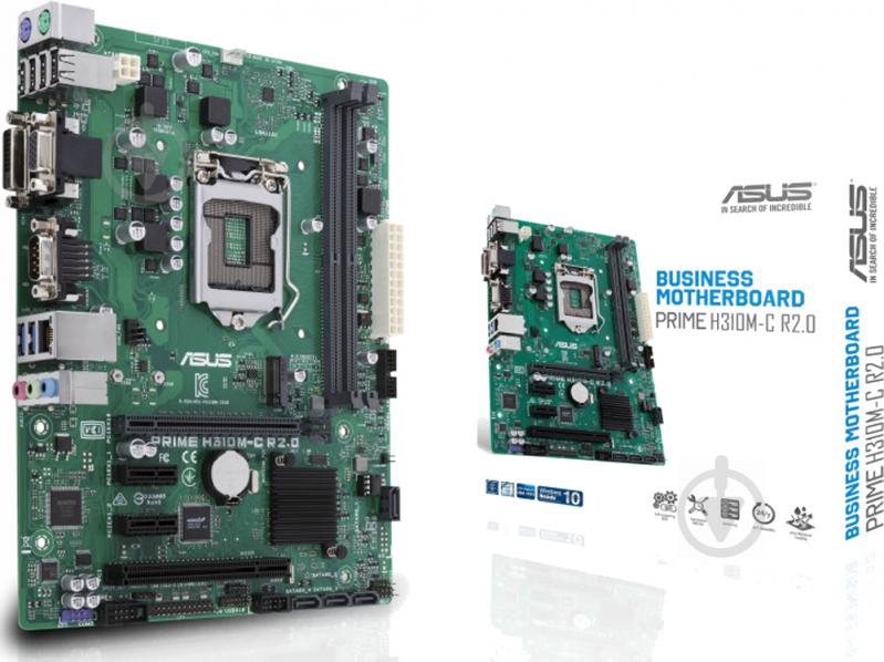 Материнская плата Asus PRIME_H310M-C_R2.0 (Socket 1151, Intel H310, mirco ATX) - фото 6