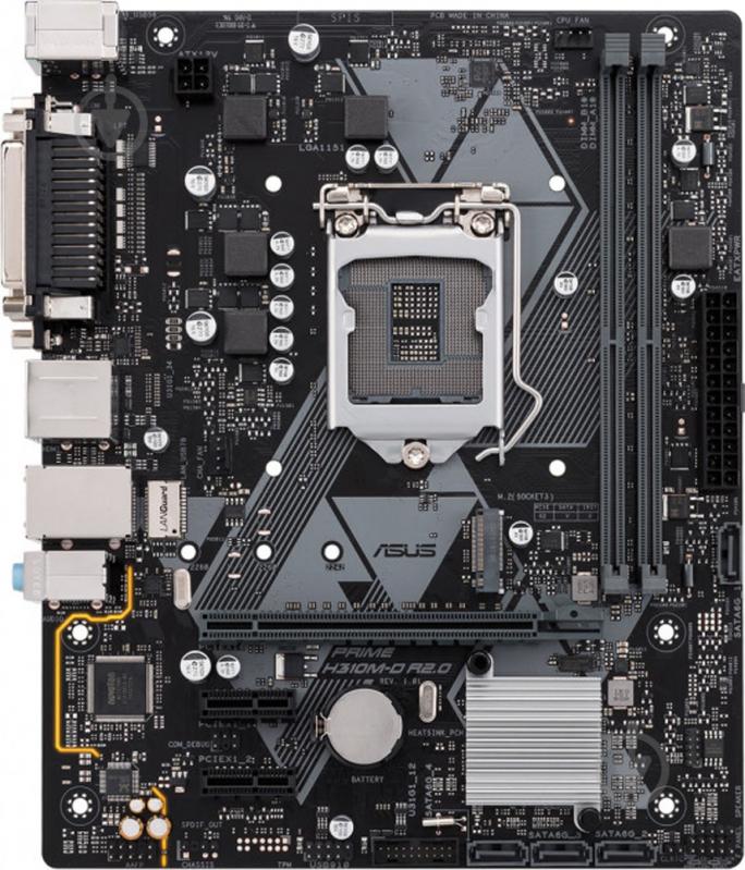 Материнська плата Asus PRIME_H310M-D_R2.0 (Socket 1151, Intel H310, mirco ATX) - фото 3