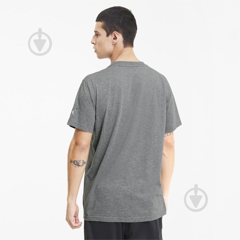 Футболка Puma Performance Graphic SS Tee 51944902 S серый - фото 3