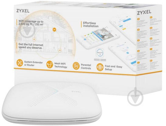 Маршрутизатор Zyxel Multy X 802.11ac WSQ50-EU0101F - фото 7