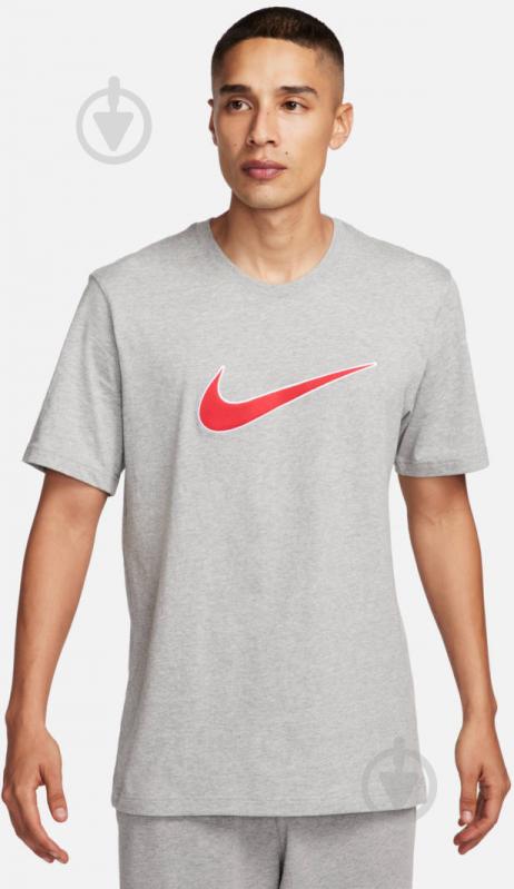 Футболка Nike M NSW SP SS TOP FN0248-064 р.M серый - фото 1