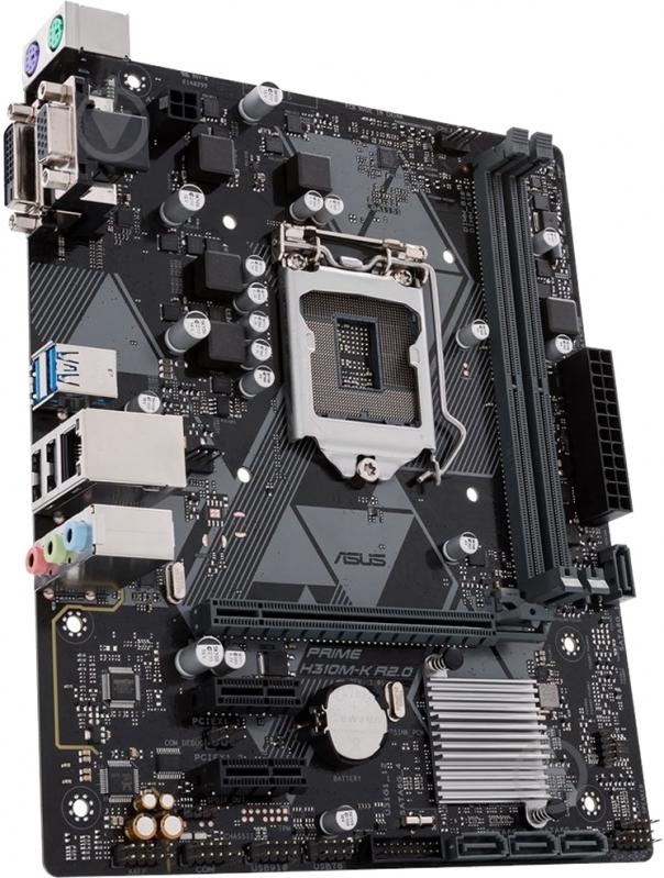 Материнська плата Asus PRIME_H310M-K_R2.0 (Socket 1151, Intel H310, mirco ATX) - фото 1